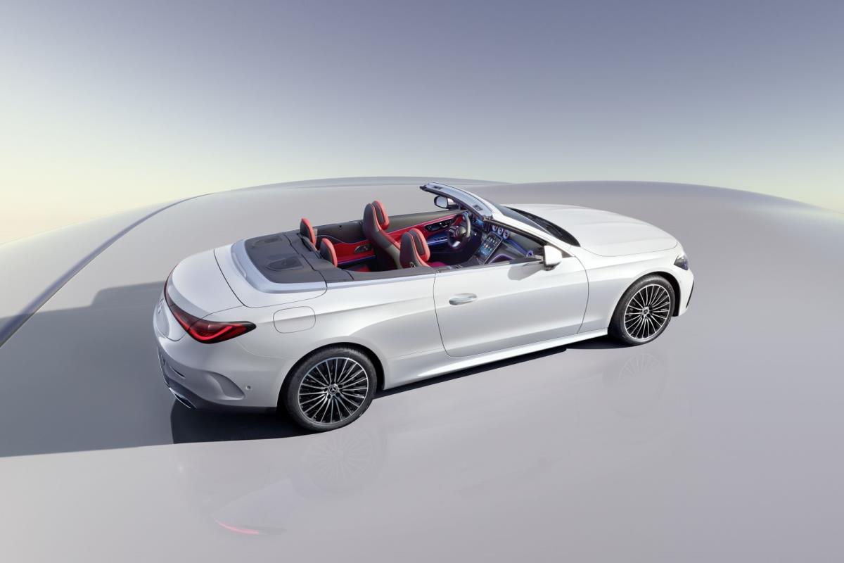 Mercedes Cle Cabriolet Fotoğrafları